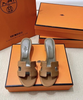 에르메스 올수공 오아시스 슬리퍼 샌들 앱송 15